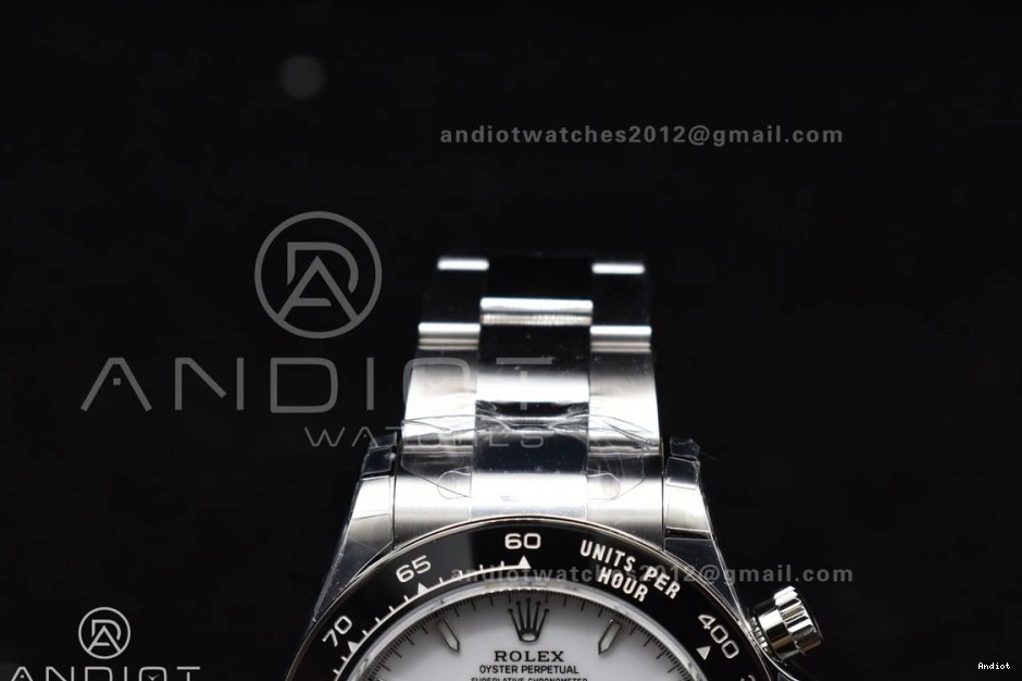 White BTF Steel Dial DD4131 904L 126500 Bracelet 1:1 Best SS Edition Daytona on 0203